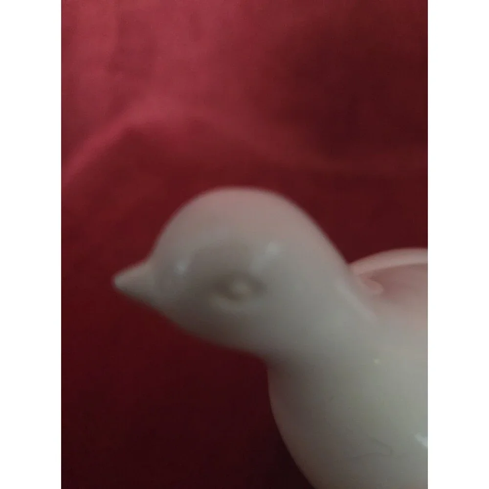 Vintage Homco White Porcelain Dove Figurines Love Birds Peace Home Interiors